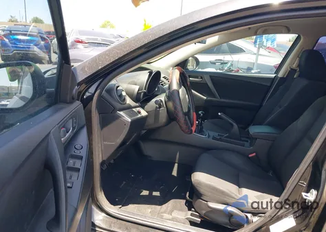 2012 Mazda Mazda3 I Touring из США, поврежденный, VIN JM1BL1L85C1595630